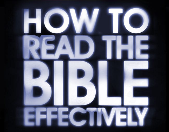 Personal Application: 5 Ways to Read the Bible