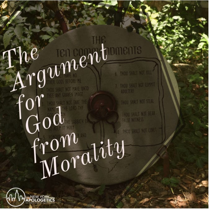 The Argument for God from Morality